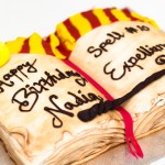 How to make a Harry Potter Open Spell Book Birthday Cake