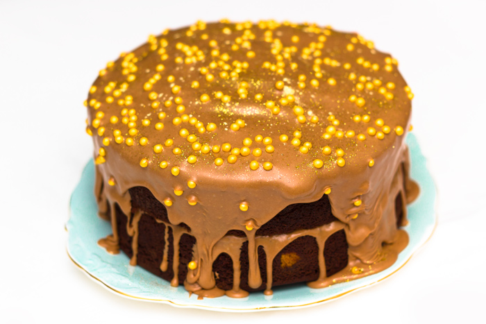 How to make a Polka Dot Cake - Chocolate Orange Recipe