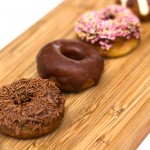 Easy Mini Baked Chocolate Glazed Doughnuts